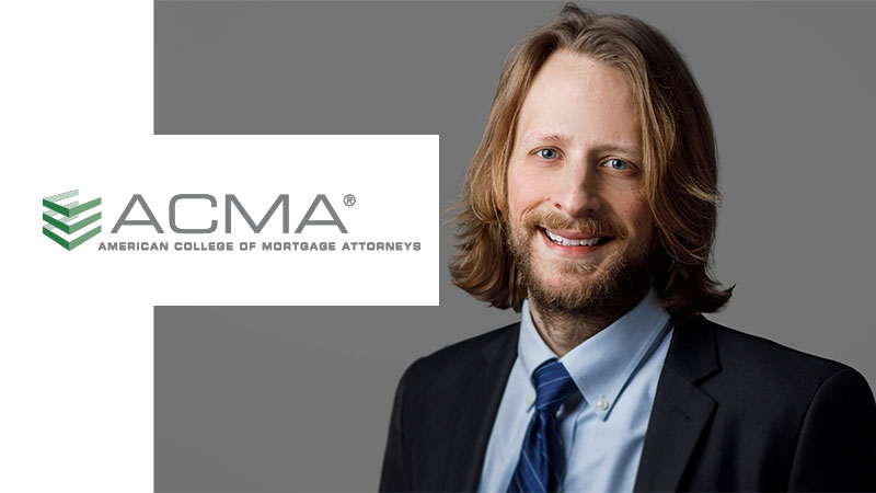 Matt Thompson American College of Mortgage Attorneys